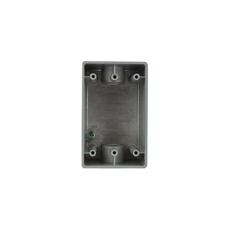 CAJA RECTANGULAR DE 1/2 PULGADA