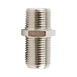 COPLE PARA CABLE COAXIAL PLATA