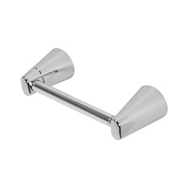PORTARROLLO DE PAPEL METAL PLATA