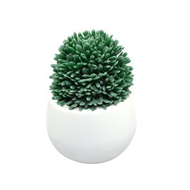 PLANTA DECORATIVA PLÁSTICO SUCULENTA MEDIANA 10 CM CON MACETA DE PLÁSTICO
