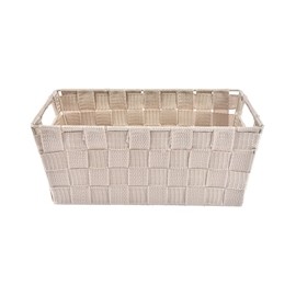 GAVETA TEJIDA 28.5 X 16.5 X 11.4 CM BEIGE STORAGE CONCEPT