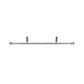 CORTINERO AJUSTABLE DE 76 A 122 CM PLATA