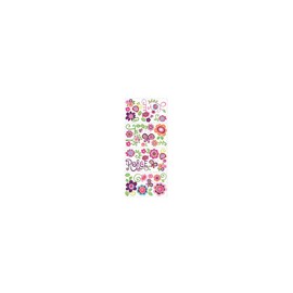STICKER FLORES ROSAS 12CMX4.57M ROOM MATES