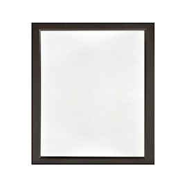 BOTIQUÍN CON ESPEJO PARA BAÑO 49.5 X 38.1 X 11.9 CM CAFÉ