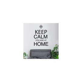 VINIL TUBO H KEEP CALM HOME