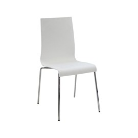 SIILLA TUBULAR ICONS COLOR BLANCO