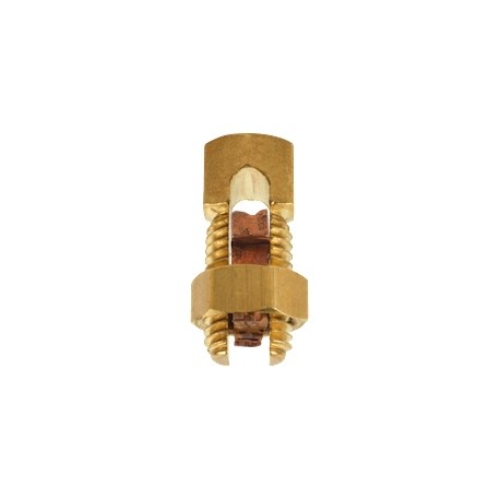 CONECTOR ELÉCTRICO BIPARTIDO CALIBRE 8 A 14 AWG DORADO DROF