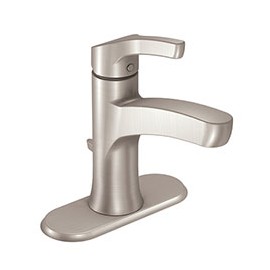 LLAVE MEZCLADORA MONOMANDO PARA LAVABO DANIKA NÍQUEL