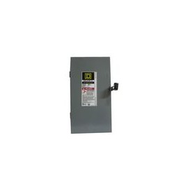 INTERRUPTOR DE SEGURIDAD 2 POLOS 60 AMPERES SQUARE D