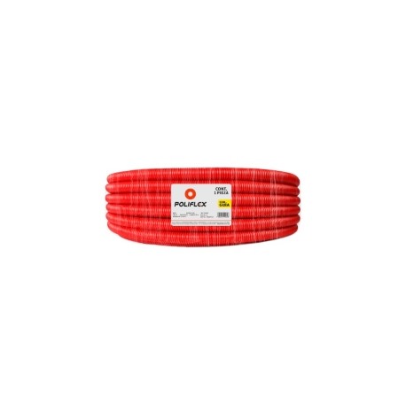MANGUERA PARA CABLEADO 50 M ROJO