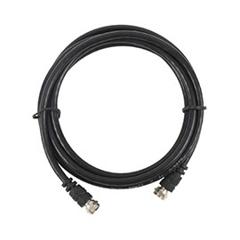 ARNÉS DE CABLE COAXIAL STEREN CON CONECTORES DE ROSCA F 1.9 M