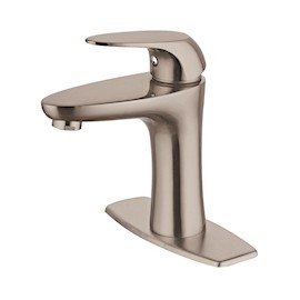 LLAVE MEZCLADORA SARA PARA BAÑO MONOMANDO DE 18 X 16 X 15 CM ACERO INOXIDABLE