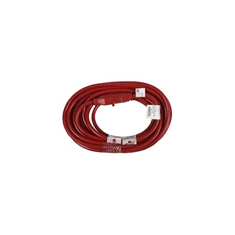 EXTENSIÓN ELÉCTRICA PARA INTERIORES Y EXTERIORES DE 7.62 M ROJO HDX