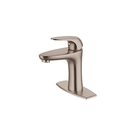 LLAVE MEZCLADORA SARA PARA BAÑO MONOMANDO DE 18 X 16 X 15 CM ACERO INOXIDABLE