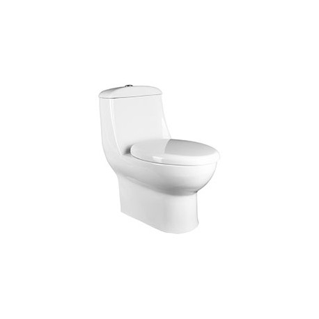 SANITARIO NEMESIS 1 PIEZA ALARGADO 3.8 Y 4.8 L BLANCO