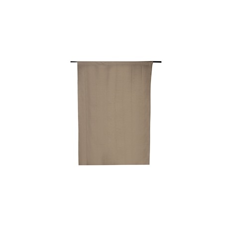 CORTINA DE JACQUARD PARA VENTANA POLIÉSTER CAFÉ CLARO 210 X 140 CM