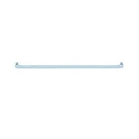 CORTINERO AJUSTABLE PARA VISILLO DE 122 A 167 CM BLANCO
