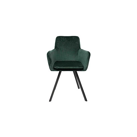 SILLA CON BRAZOS CHARLES VERDE 56 X 60 X 85 CM
