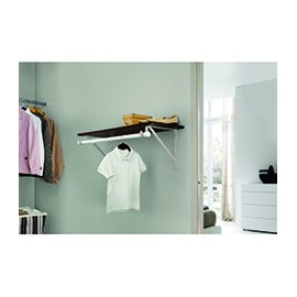 MÉNSULA REFORZADA GANCHO PLATA 26 X 33 CM