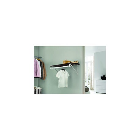 MÉNSULA REFORZADA GANCHO PLATA 26 X 33 CM