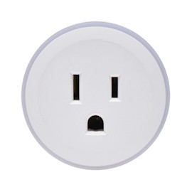 CONTACTO INTELIGENTE CON LUZ DE NOCHE GRIS ADVANCED HOME