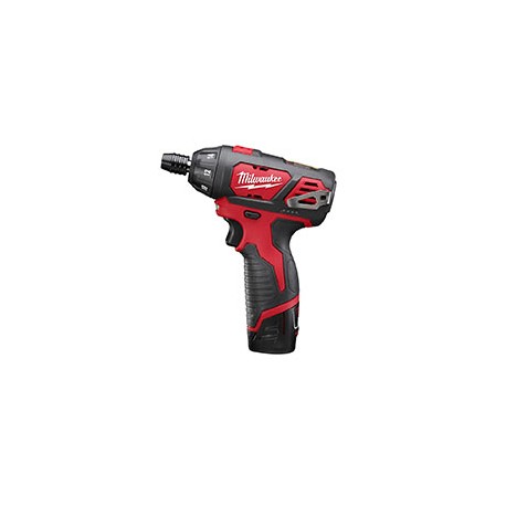 M12 DESTORNILLADOR HEXAGONAL 1/4" DE 12V INALÁMBRICO CON 2 BATERÍAS 1.5AH, CARGADOR Y BOLSA