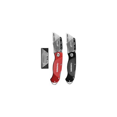 NAVAJAS PLEGABLES MULTIUSOS HUSKY 2 PIEZAS