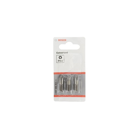 PUNTAS PHILLIPS 25 MM BOSCH 3 PIEZAS