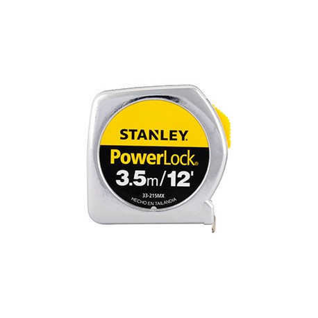 FLEXÓMETRO/CINTA MÉTRICA 3.5M STANLEY