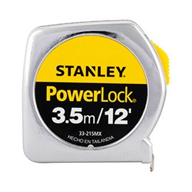FLEXÓMETRO/CINTA MÉTRICA 3.5M STANLEY