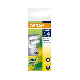 FOCO AHORRADOR 23W LUZ CALIDA