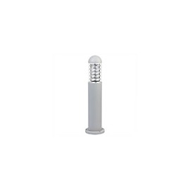 MINI POSTE ALUM INY E27 26W GRIS