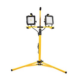 LÁMPARA DE TRABAJO CON 2 LUCES LED 600 W