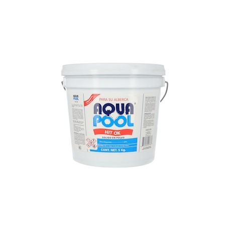SÚPER CLORADOR HIT OK 5 KG AQUA POOL