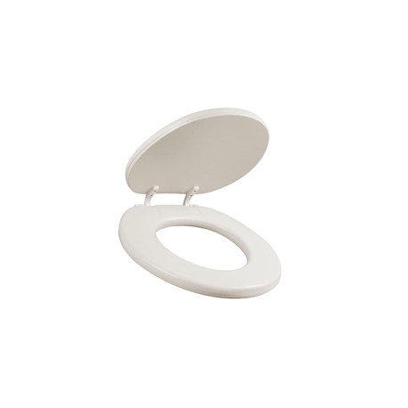 ASIENTO PARA BAÑO ACOLCHADO REDONDO HUESO FRENTE CERRADO BEMIS