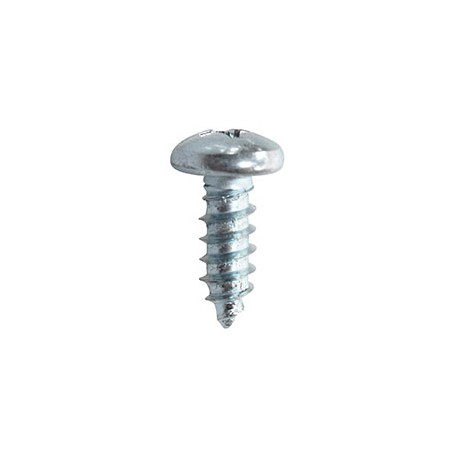 TORNILLO PARA METAL DE 1/2 PULGADA PLATA 100 PIEZAS