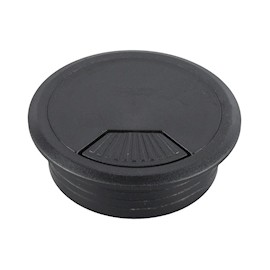 PASACABLE PLÁSTICO NEGRO 5.6 CM