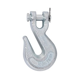 GANCHO DE AGARRE DE METAL PLATA