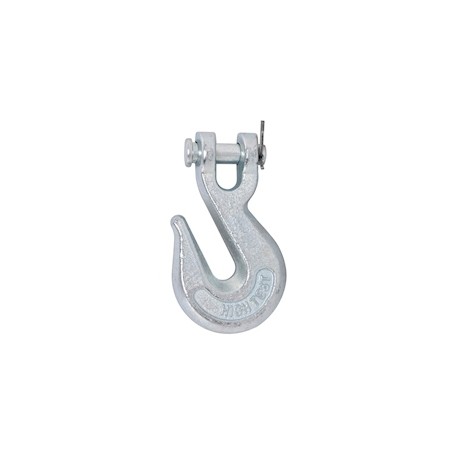 GANCHO DE AGARRE DE METAL PLATA