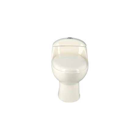 SANITARIO RAVELLO 1 PIEZA ALARGADO 3.8 Y 4.8 L HUESO