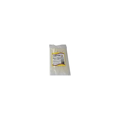SUJETA CABLE 7.5 BOLSA CON 100 PIEZAS