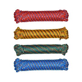 CUERDA DE POLIPROPILENO MULTICOLOR ROLLO DE 3.40 M