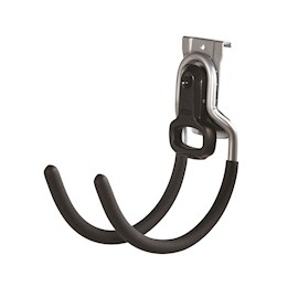 GANCHO UTILITARIO 7.87 X 19.05 X 26.67 CM NEGRO SOPORTE DE 22 KG
