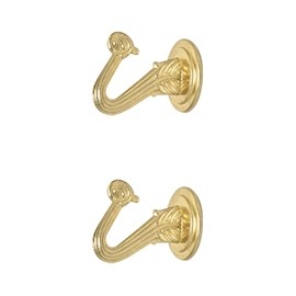 GANCHO SWAG DE 2.7 X 2.5 X 3.9 CM DORADO 2 JUEGOS