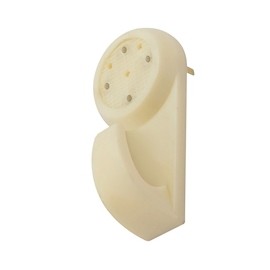 COLGADOR PARA CUADROS DE 1 PULGADA HUESO 50 PIEZAS