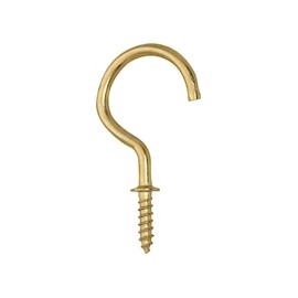 GANCHOS PARA TAZAS DE 1 1/4 DE PULGADA DORADO 30 PIEZAS