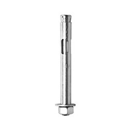 TAQUETE DE EXPANSIÓN 3/8 X 3 PULGADAS PLATA CON 50 PIEZAS