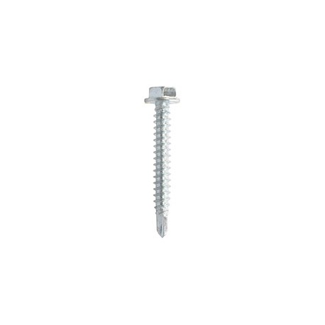 TORNILLO AUTOPERFORANTE 8-18 X 1-1/4 PULGADAS PLATA 50 PIEZAS