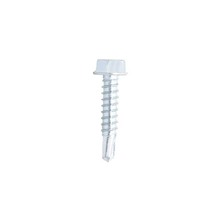 TORNILLO AUTOPERFORANTE DE 1 PULGADA PLATA 50 PIEZAS