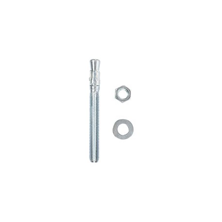 ANCLA DE EXPANSIÓN DE CUÑA 5/8 X 6 PULGADAS PLATA